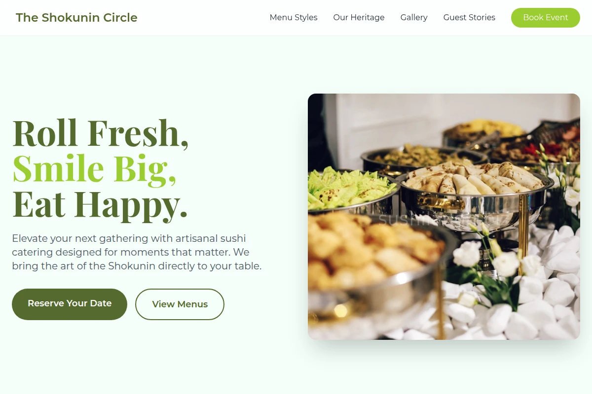 California Roll Catering