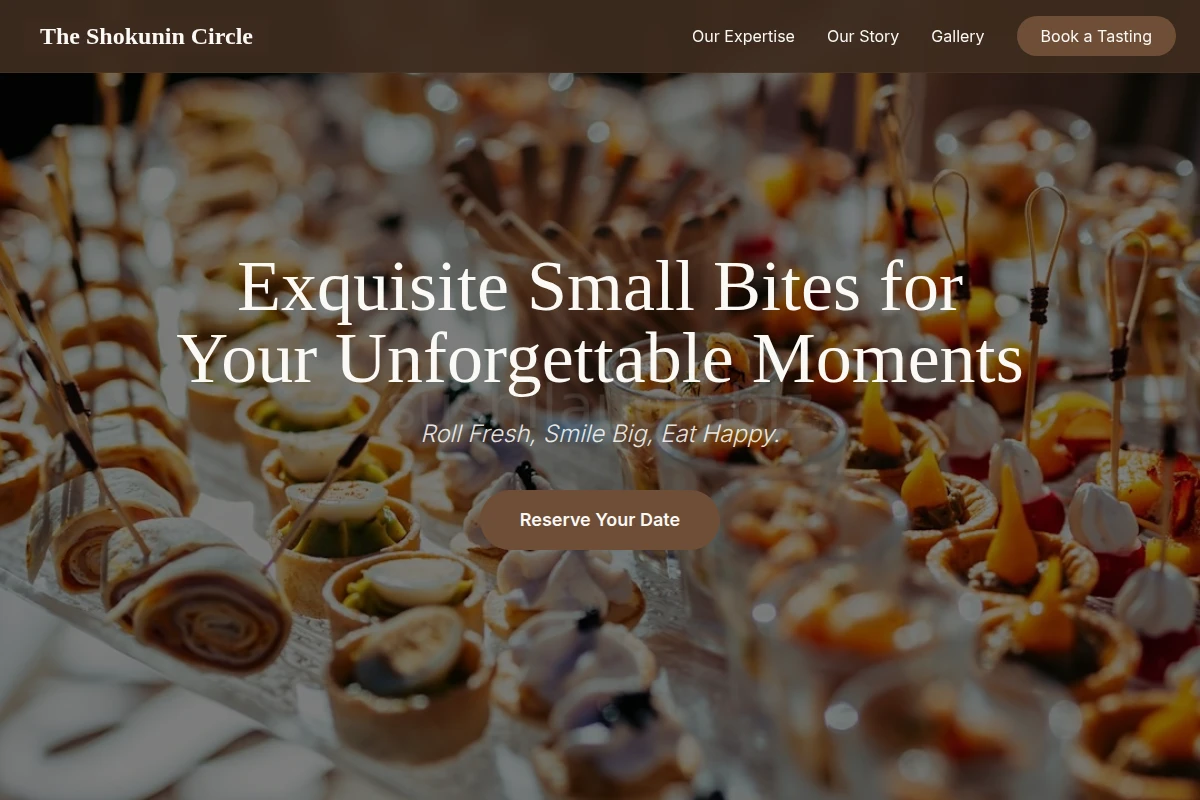 Appetizer Catering