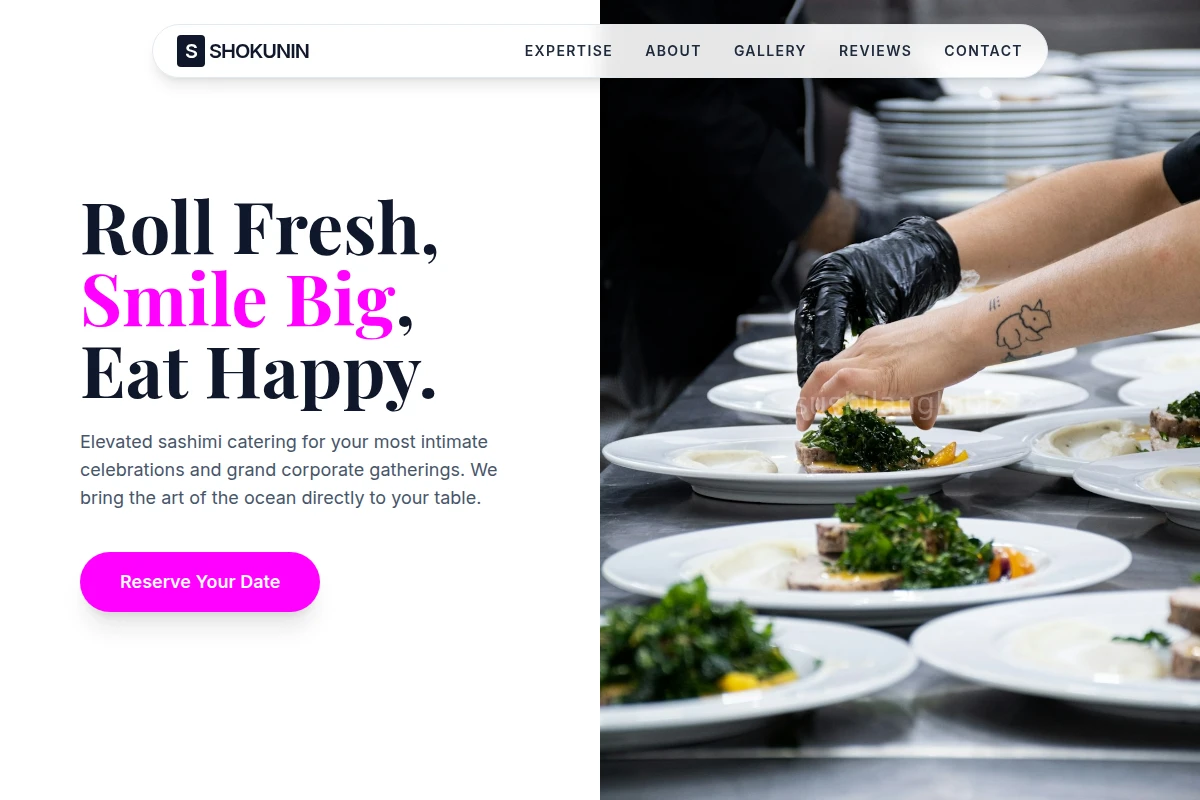 Sashimi Catering