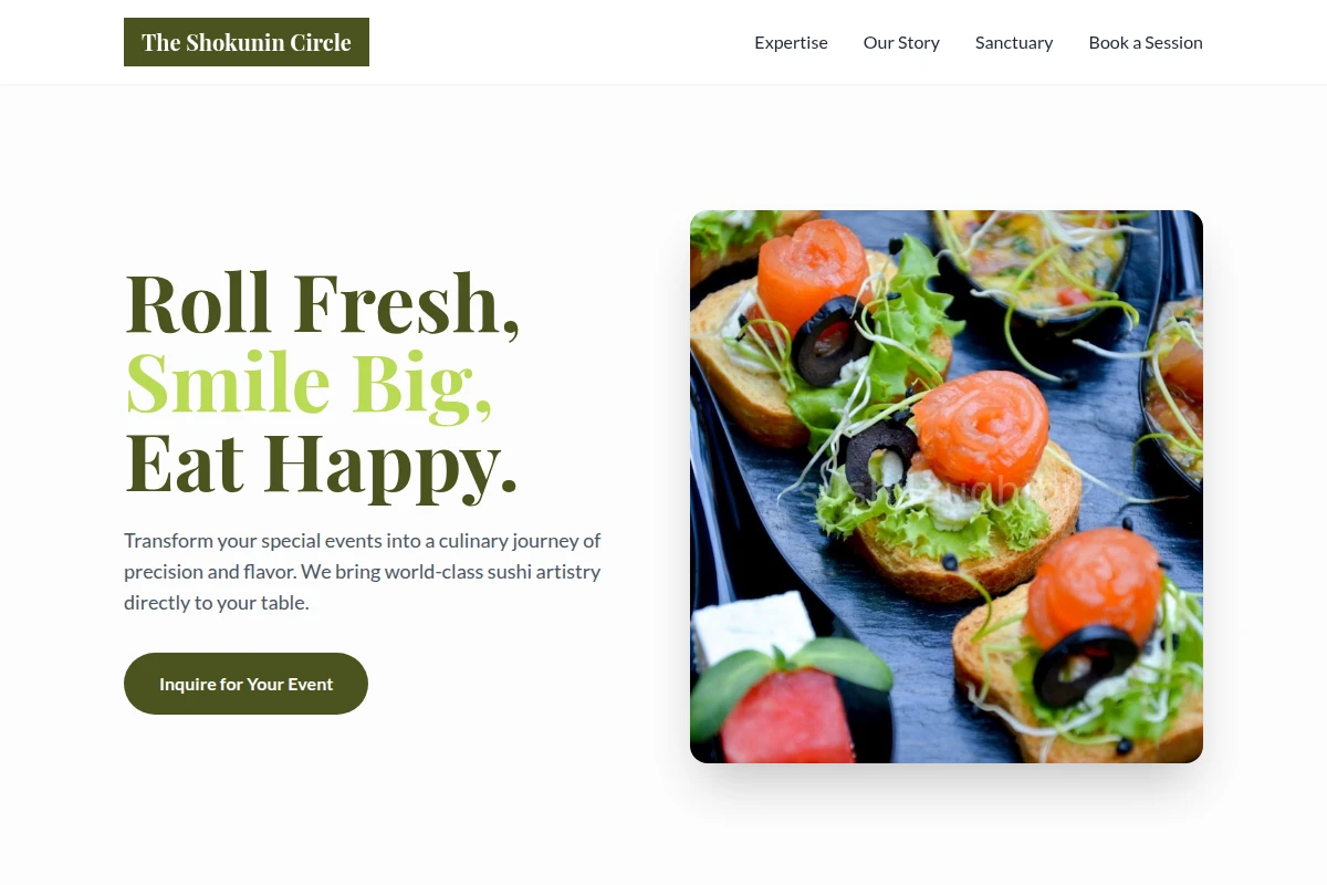 Sushi Grade Catering