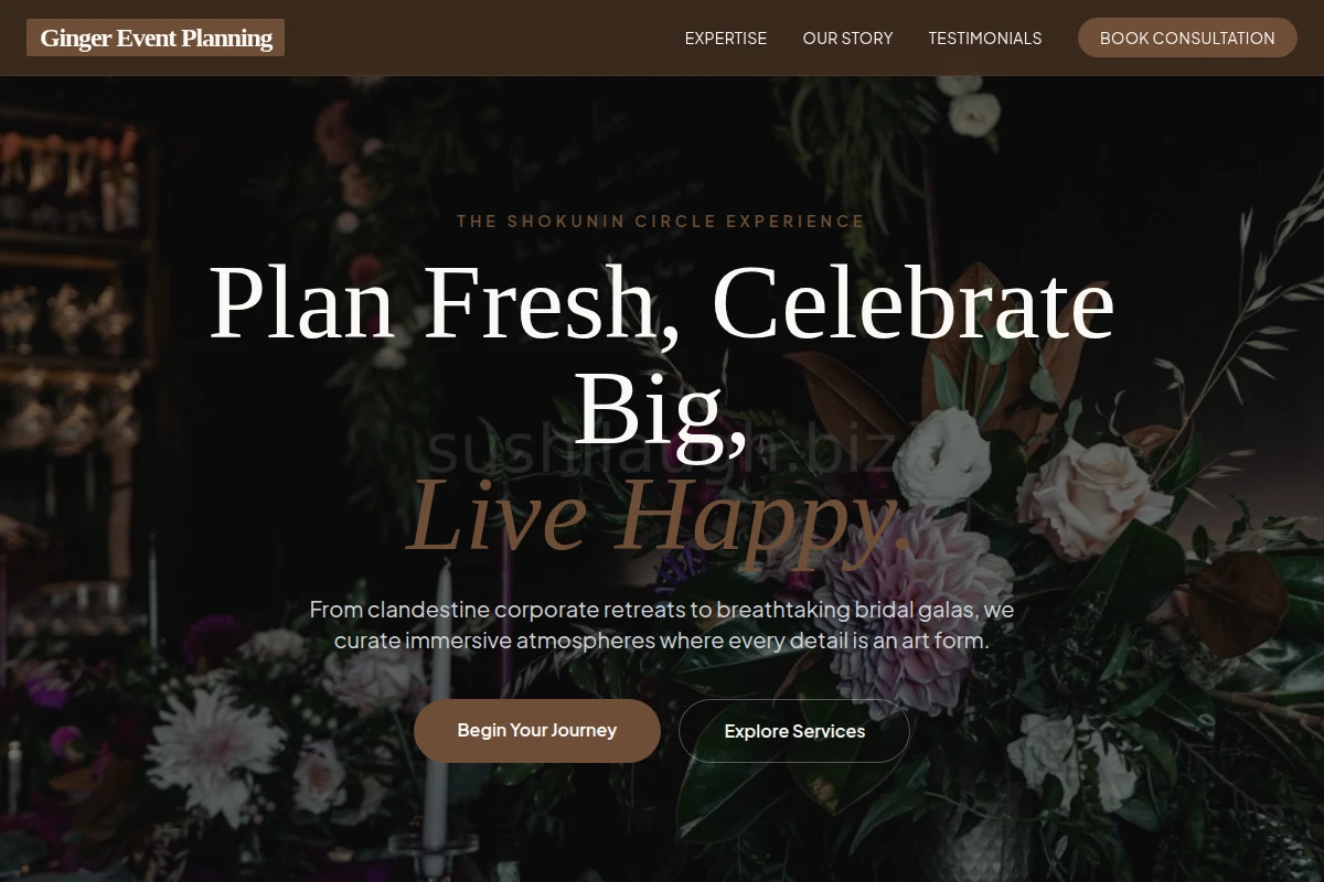 Ginger Event Planning
