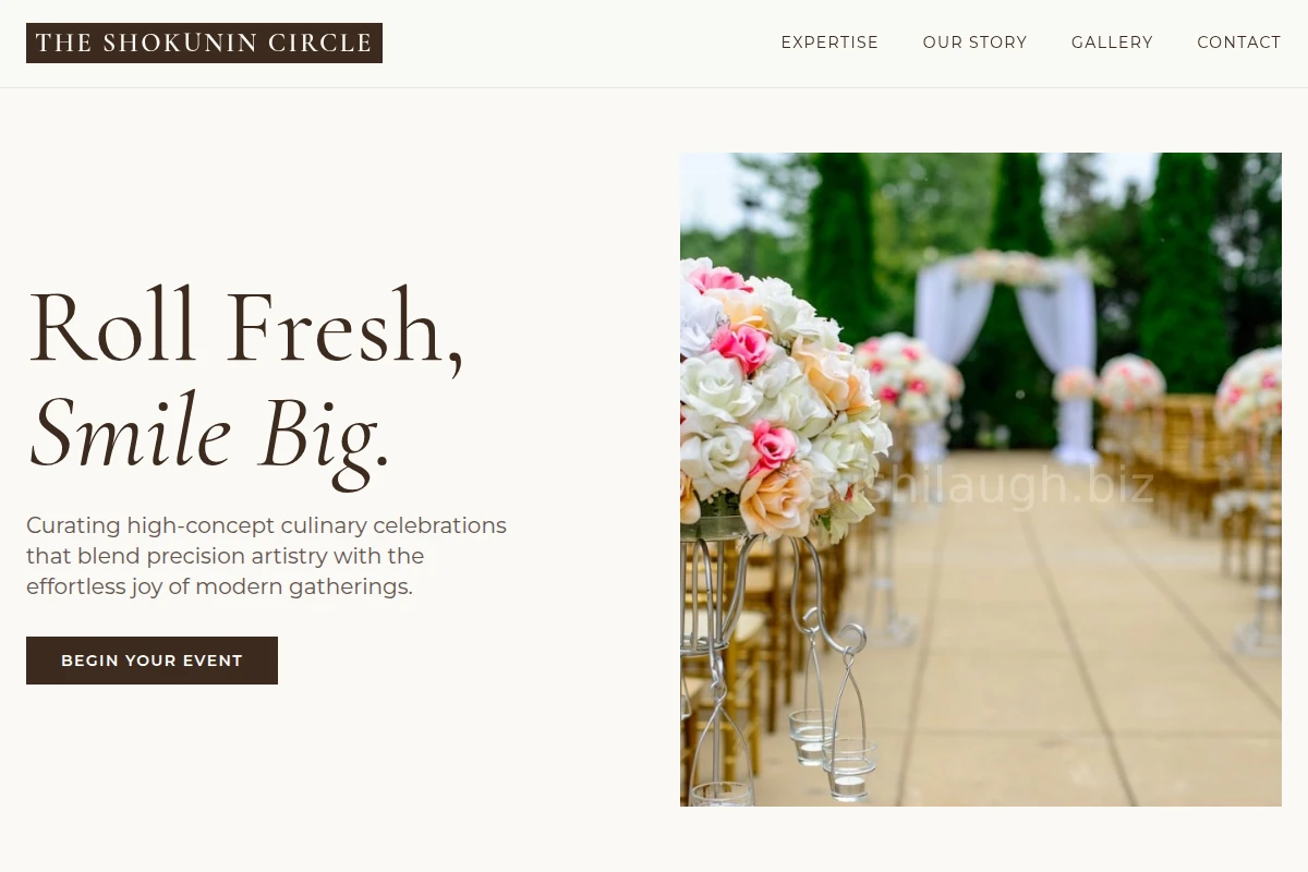 California Roll Event Planning