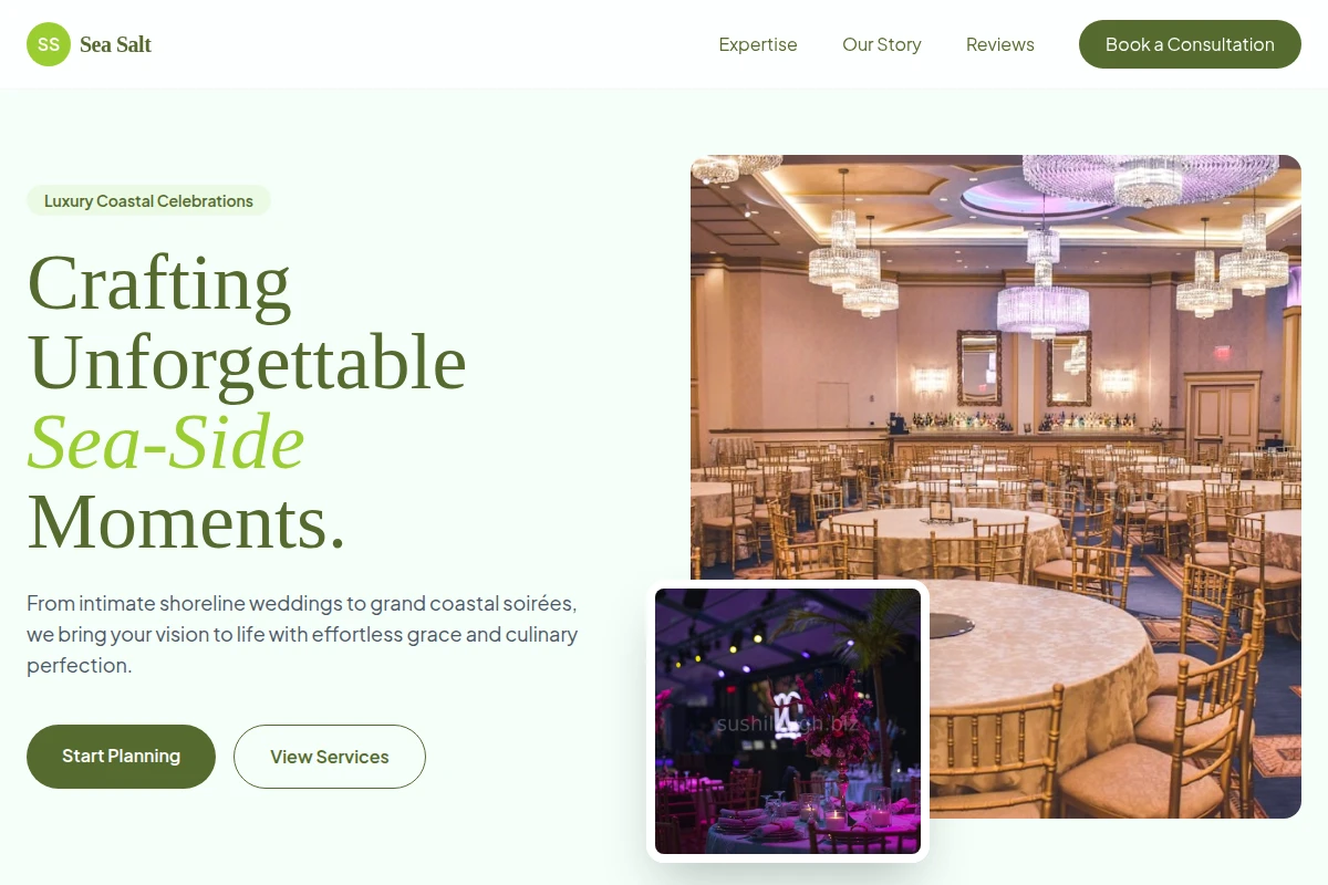Sea Salt Event Planning