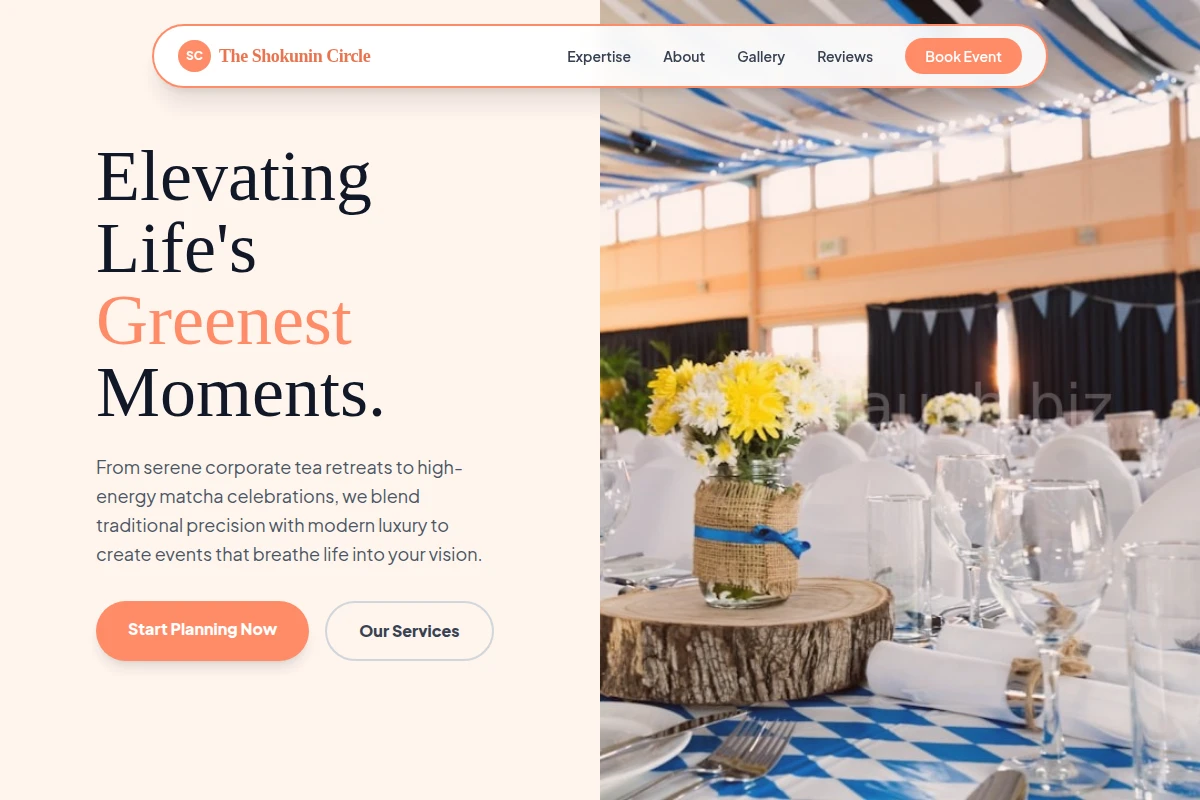 Matcha Event Planning
