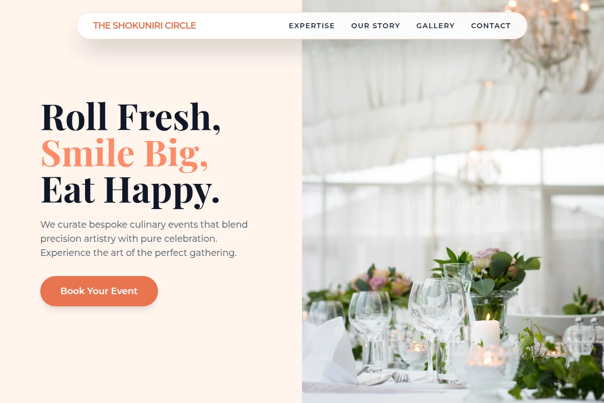 California Roll Event Planning