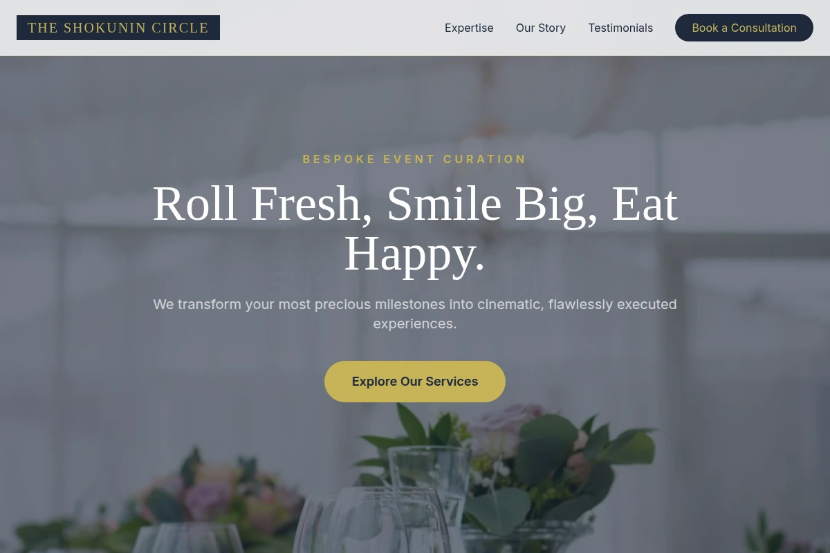 Soba Event Planning