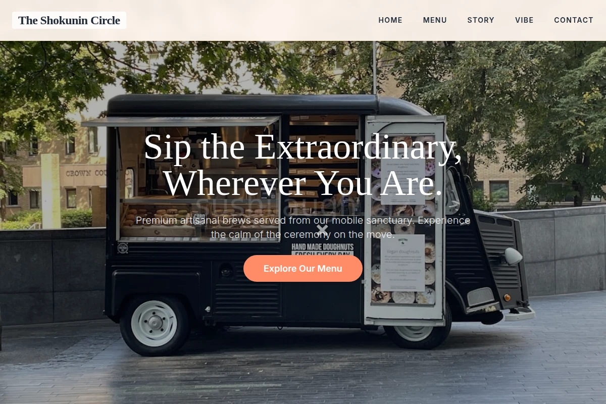 Tea Food Truck