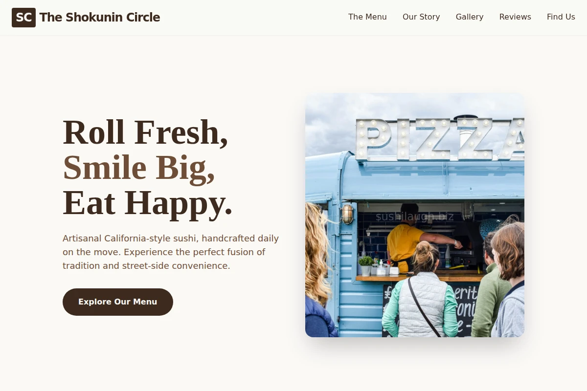 California Roll Food Truck