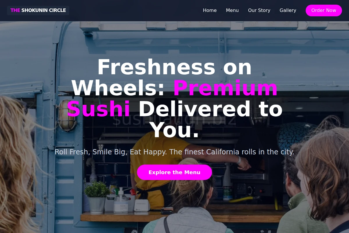 California Roll Food Truck