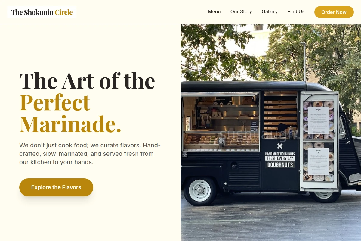 Marinated Food Truck