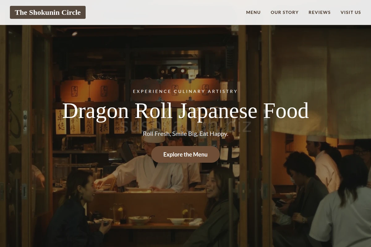 Dragon Roll Japanese Food