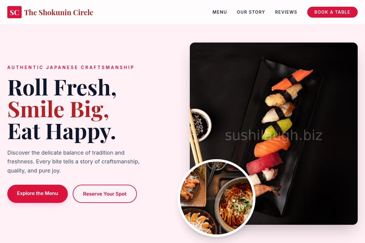 Fresh Japanese Food