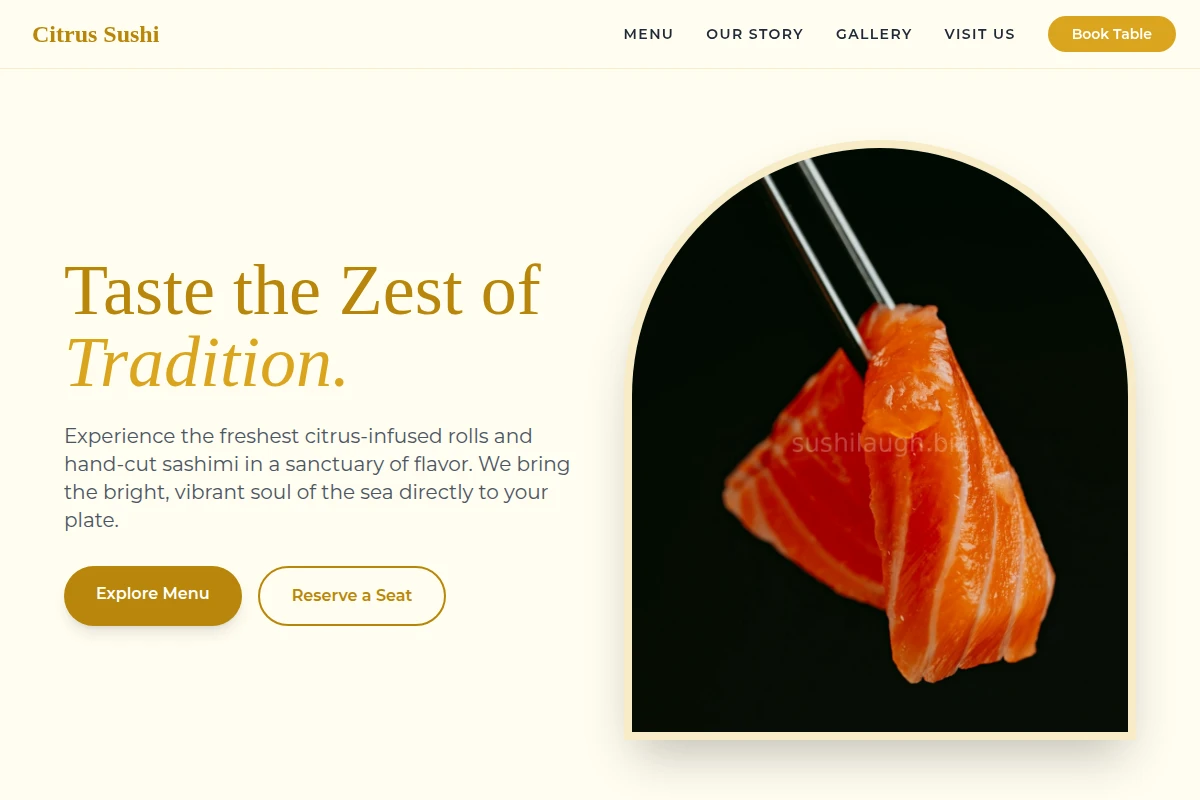 Citrus Sushi
