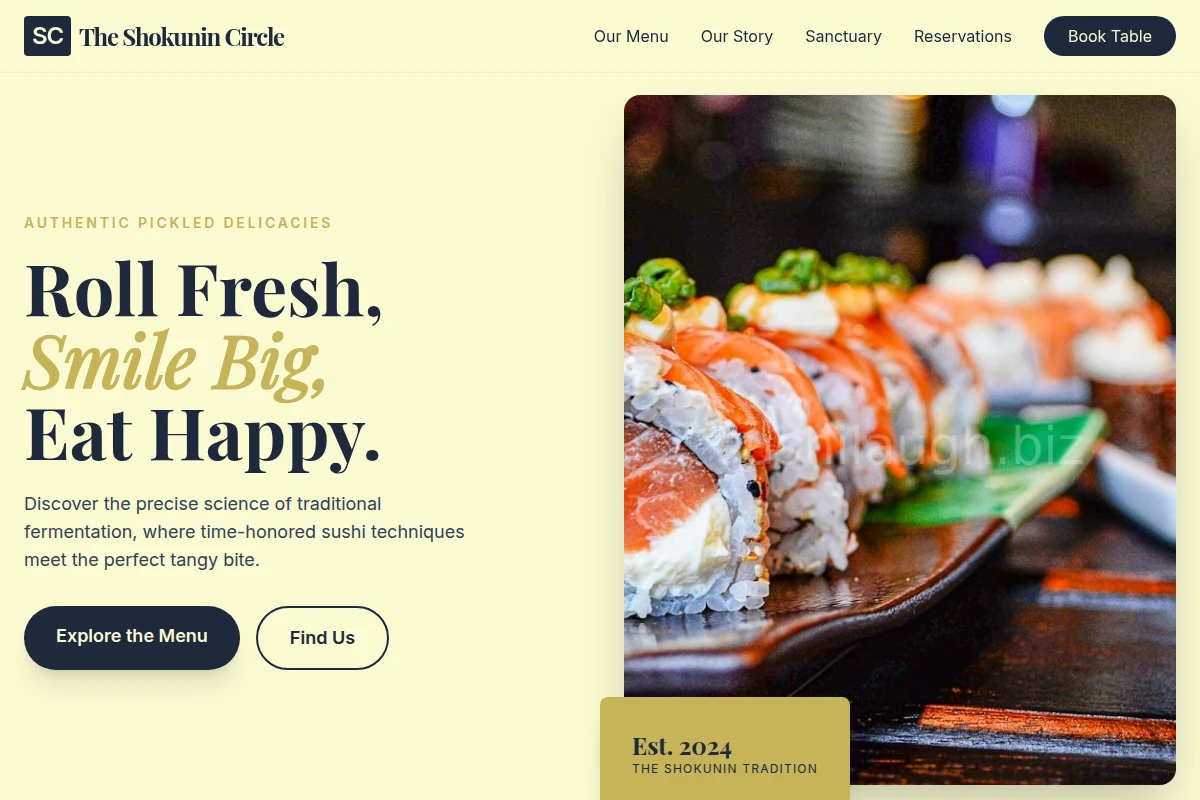 Pickled Sushi