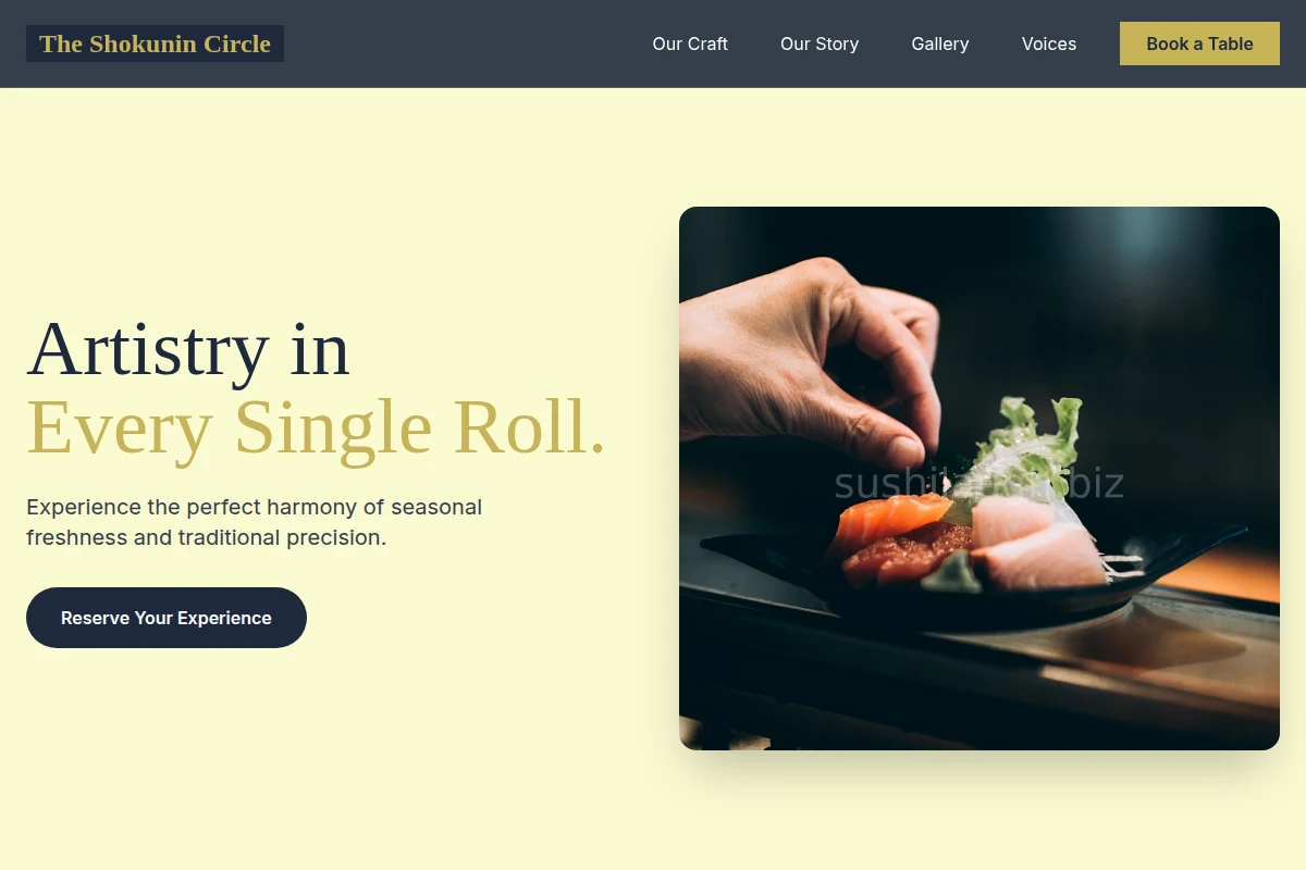 Rolling Mat Sushi