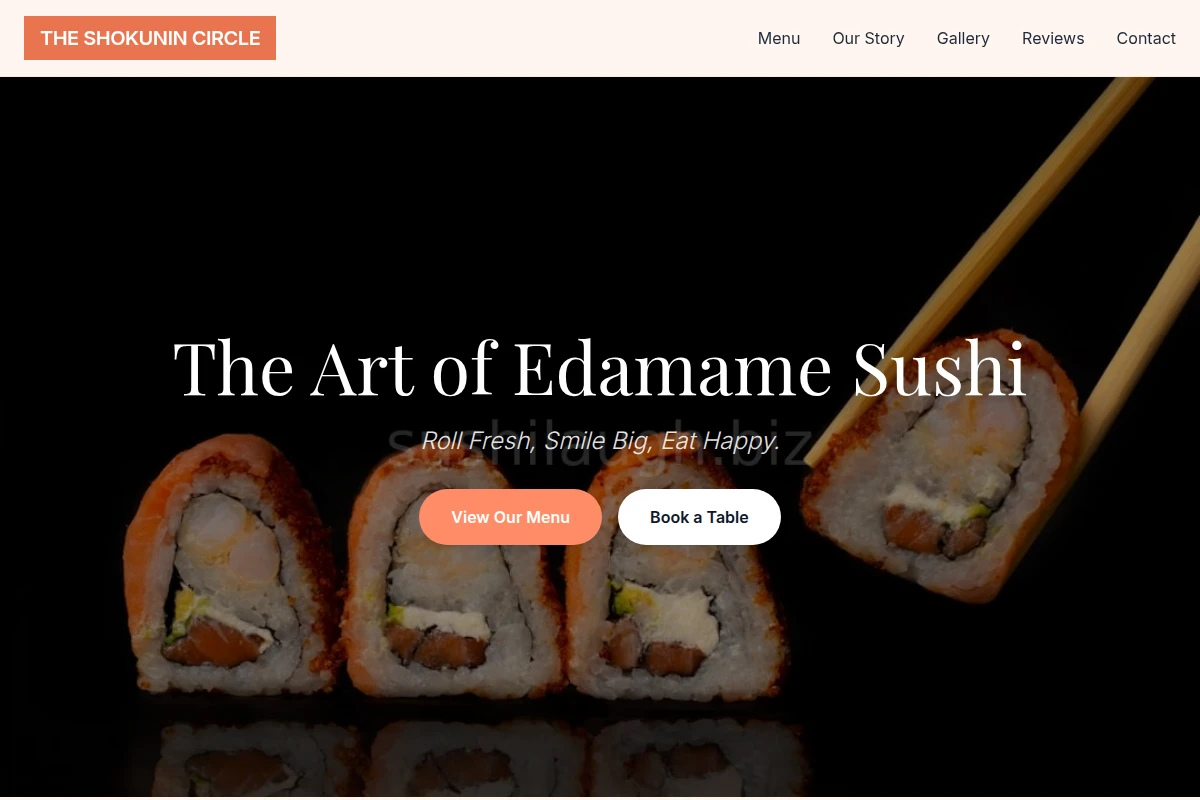 Edamame Sushi